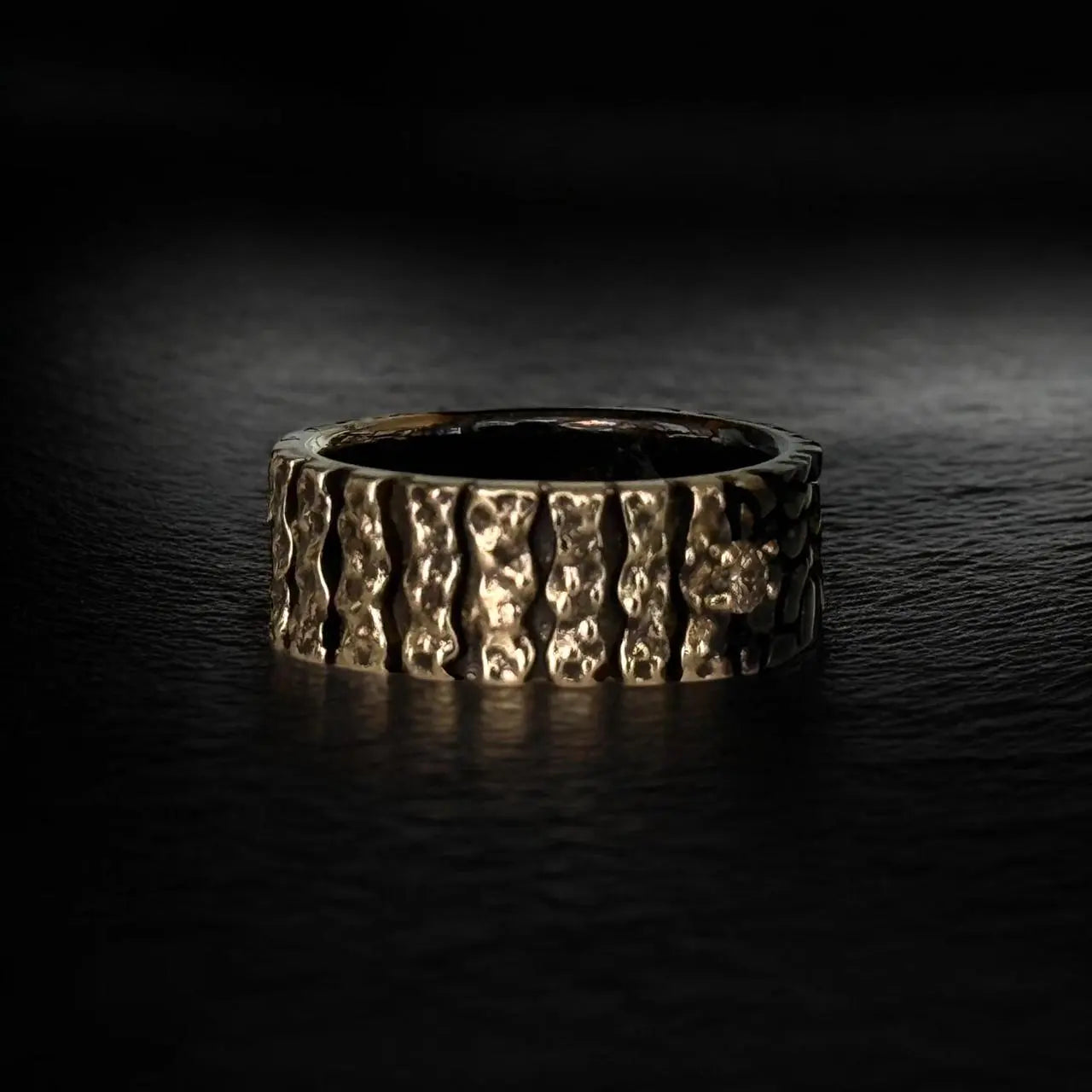 Anillo el origen — Oro amarillo