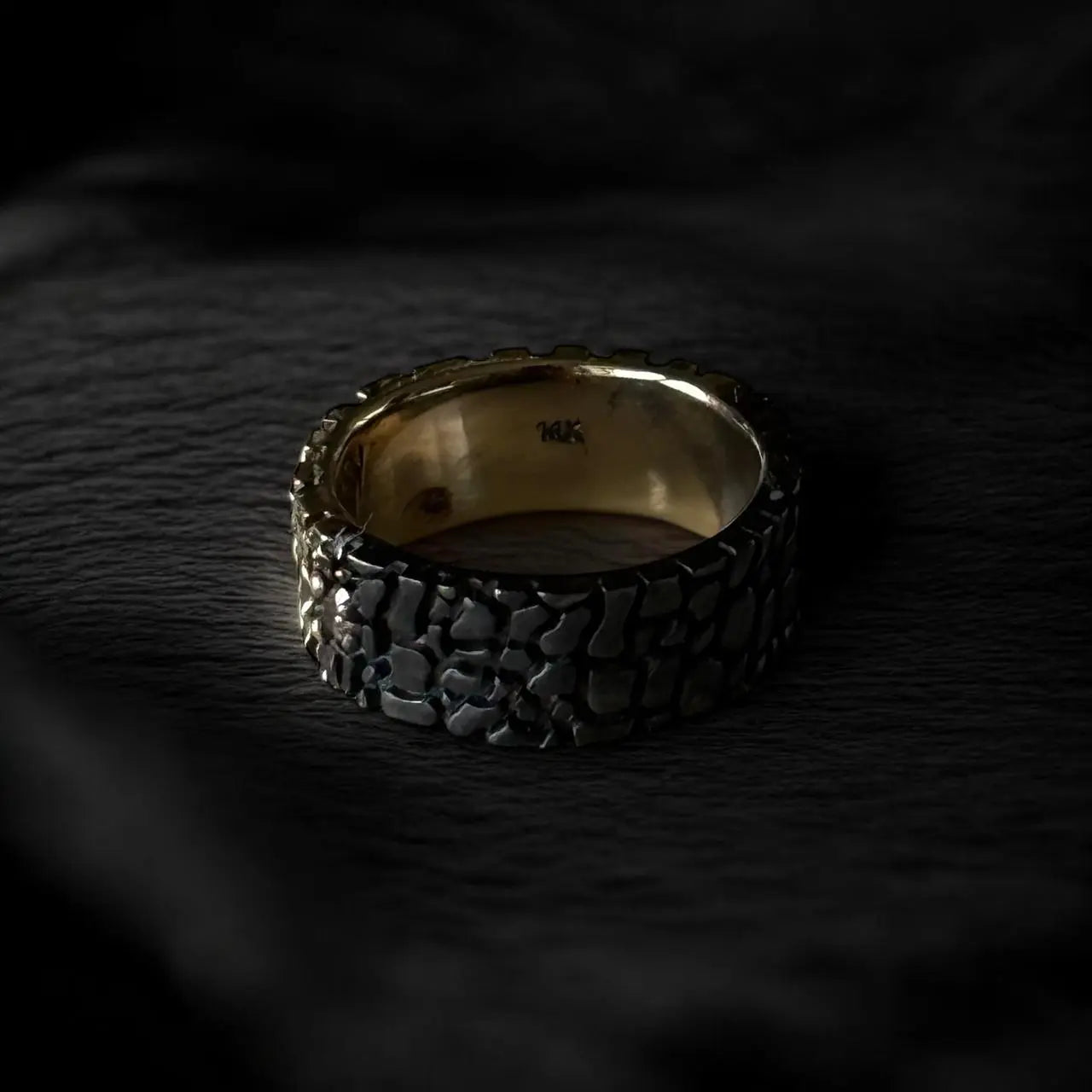 Anillo el origen — Oro amarillo