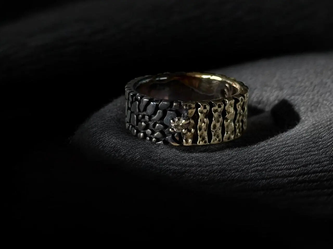 Anillo el origen — Oro amarillo