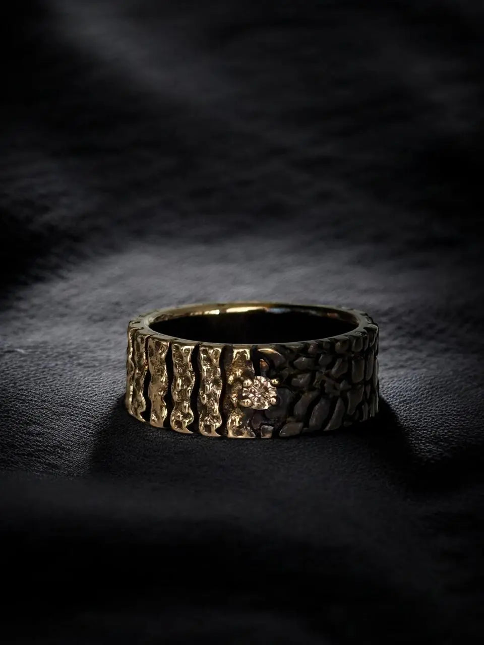Anillo el origen — Oro amarillo