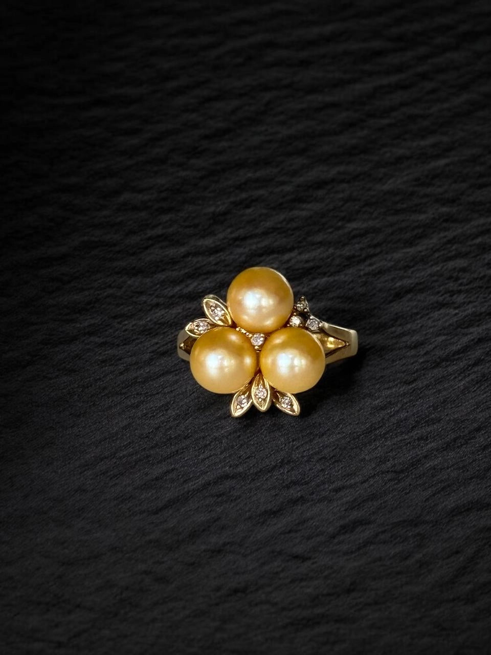 Anillo Perlas Akoya
