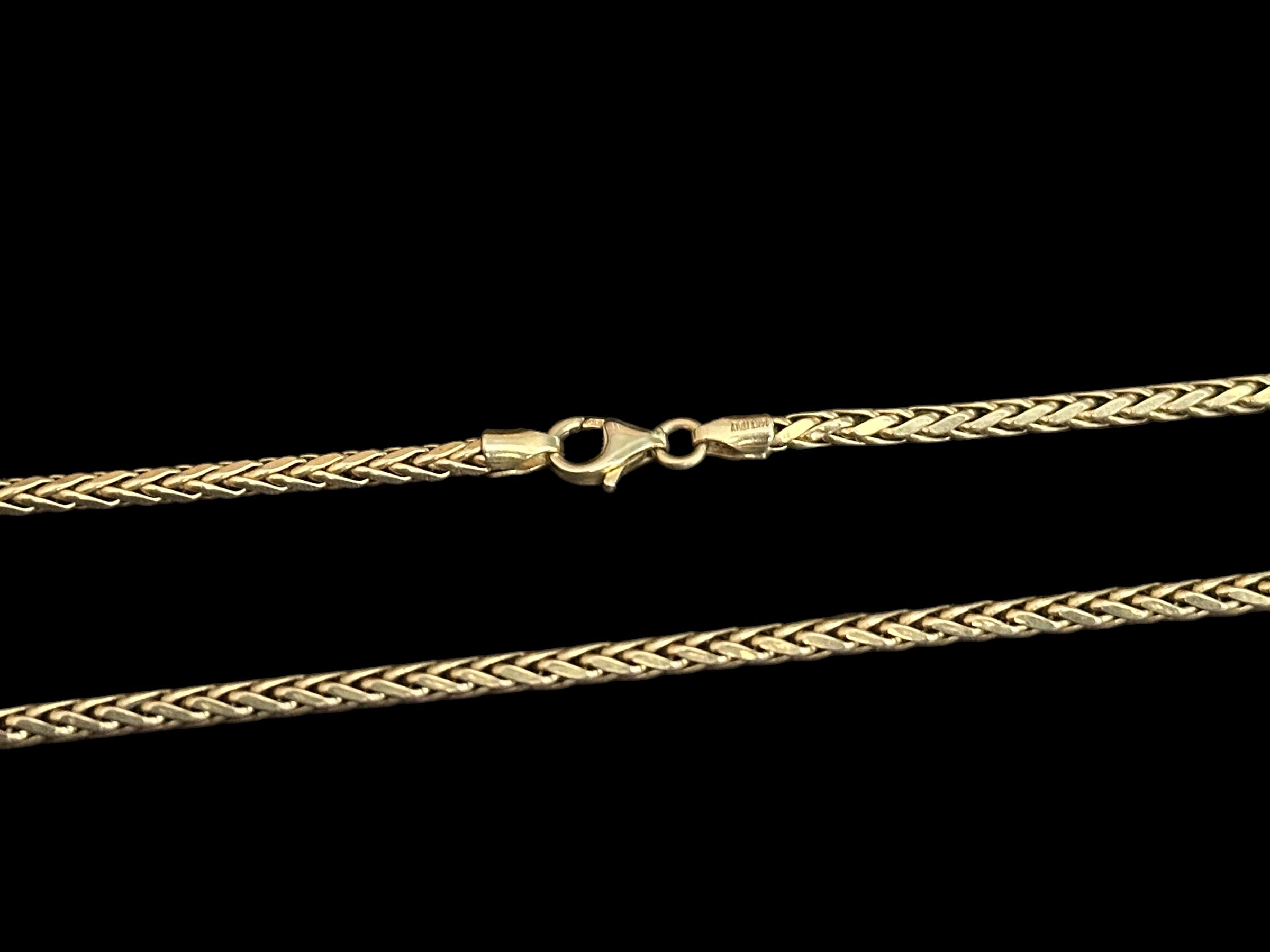 Cadena de oro espigas
