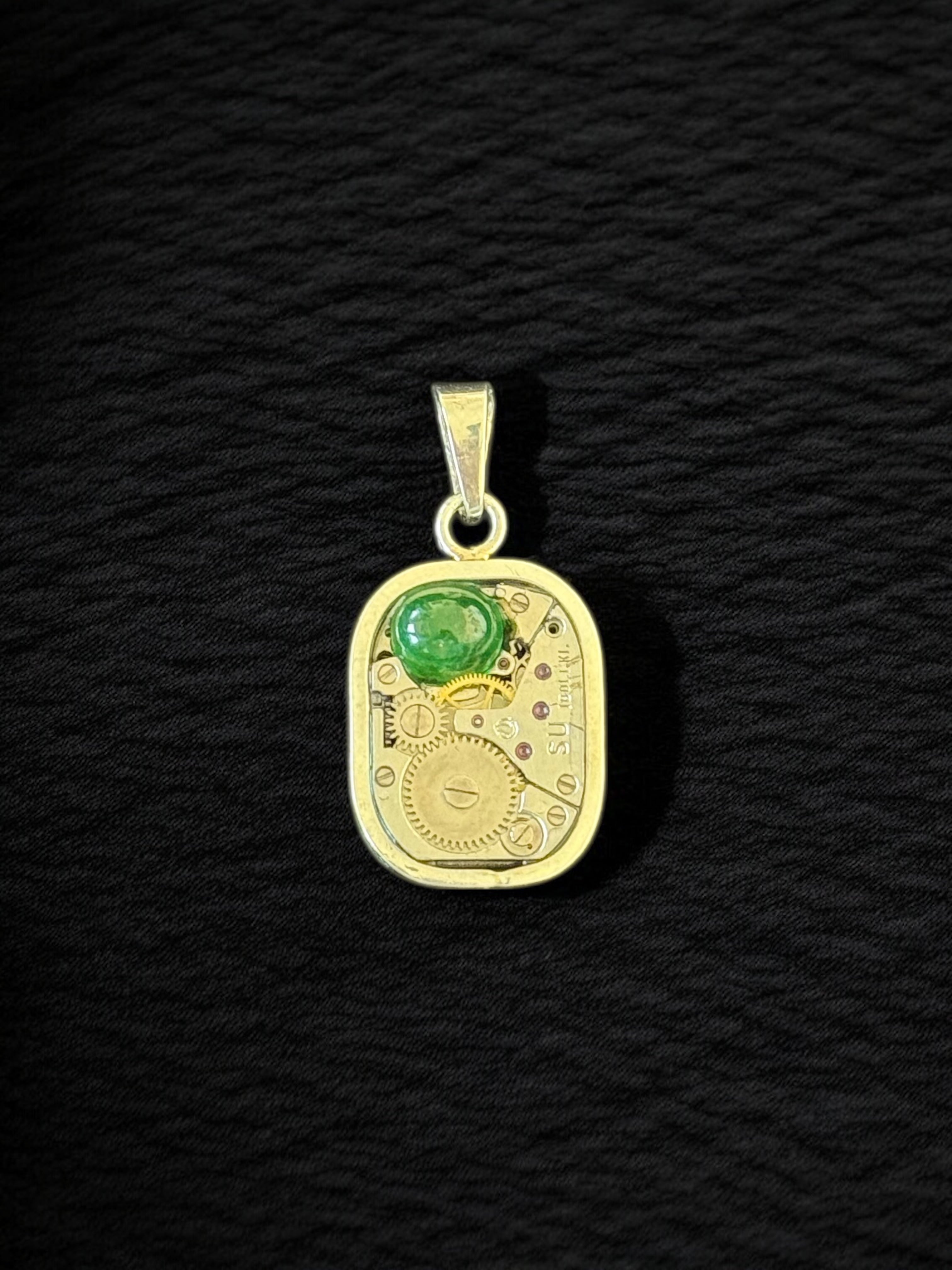 Dije reloj Tsavorita