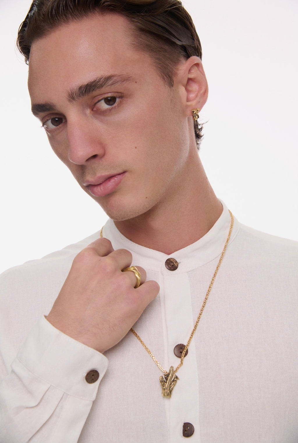 Dije Último latido — Oro amarillo