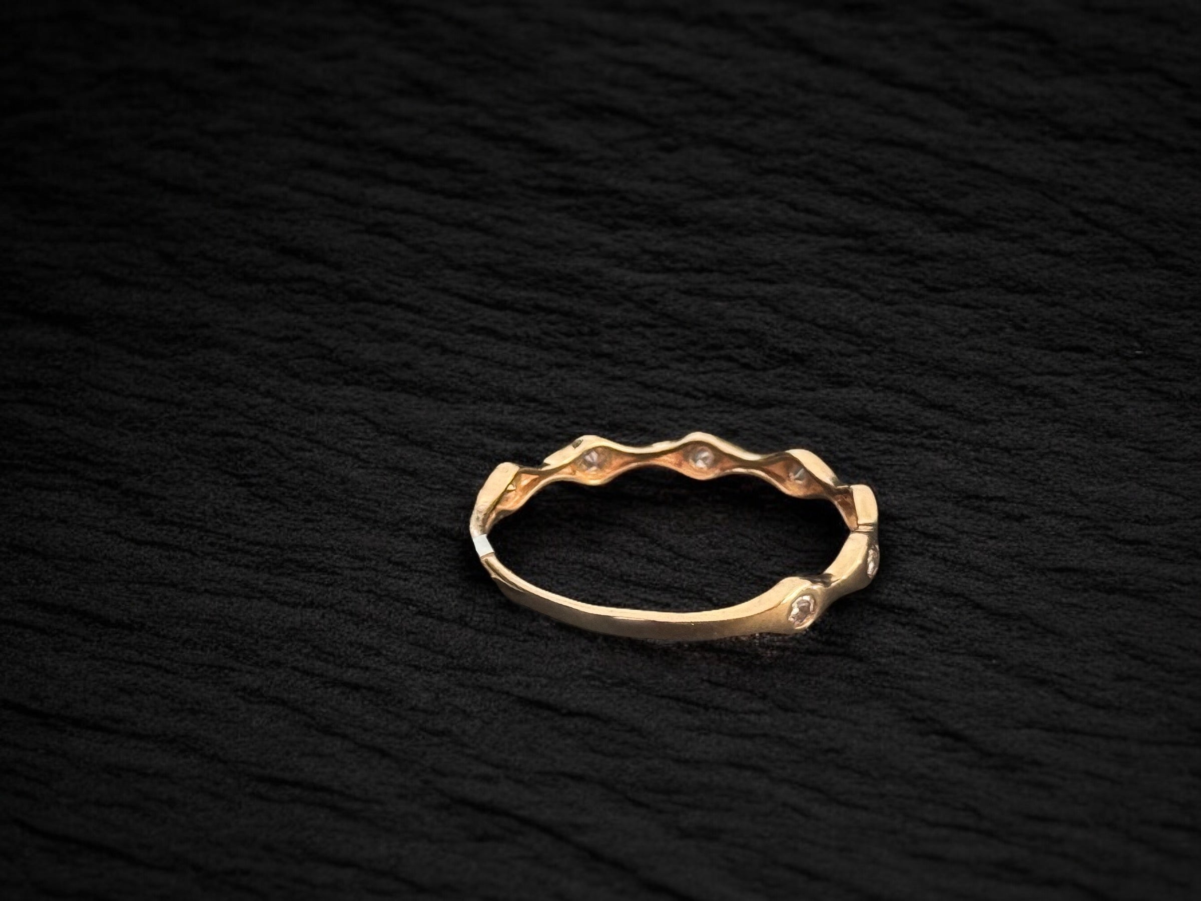 Anillo de oro rosa