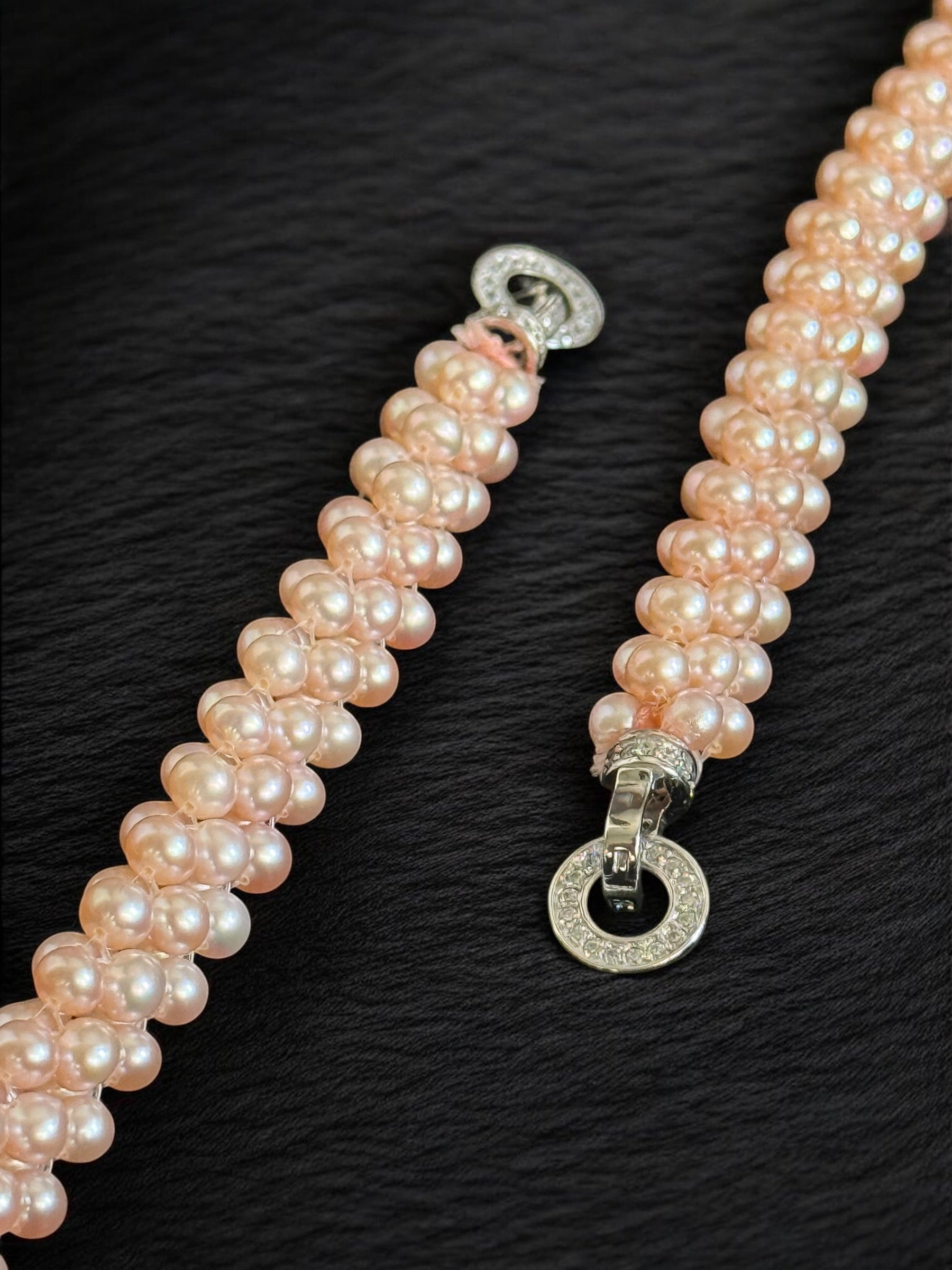 Collar y pulso perlas akoya