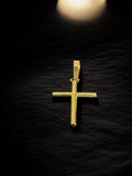 Cruz oro cilindrica