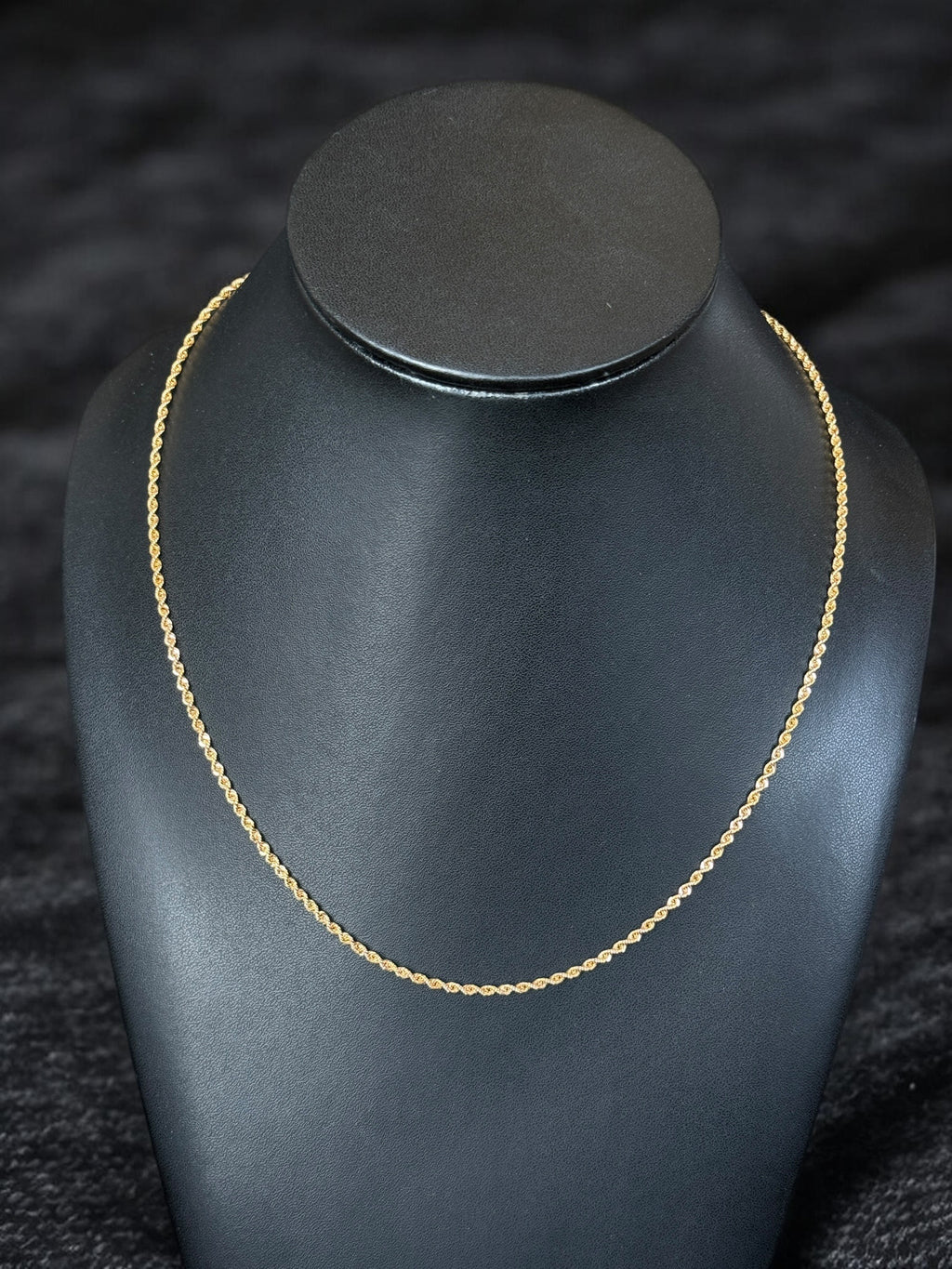 Cadena oro torsal delgada 1
