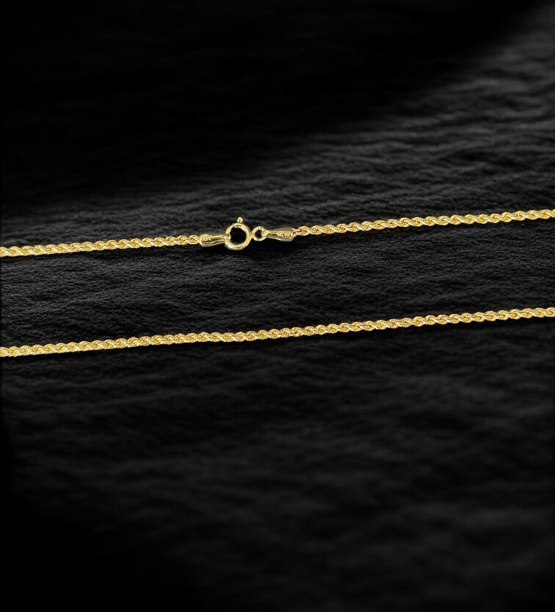 Cadena oro torsal delgada 1