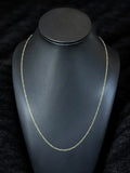 Cadena oro corte cartier delgada