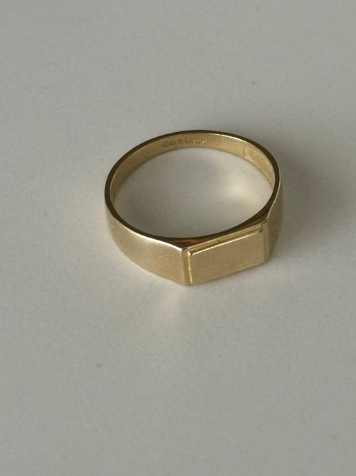 Anillo oro caballero