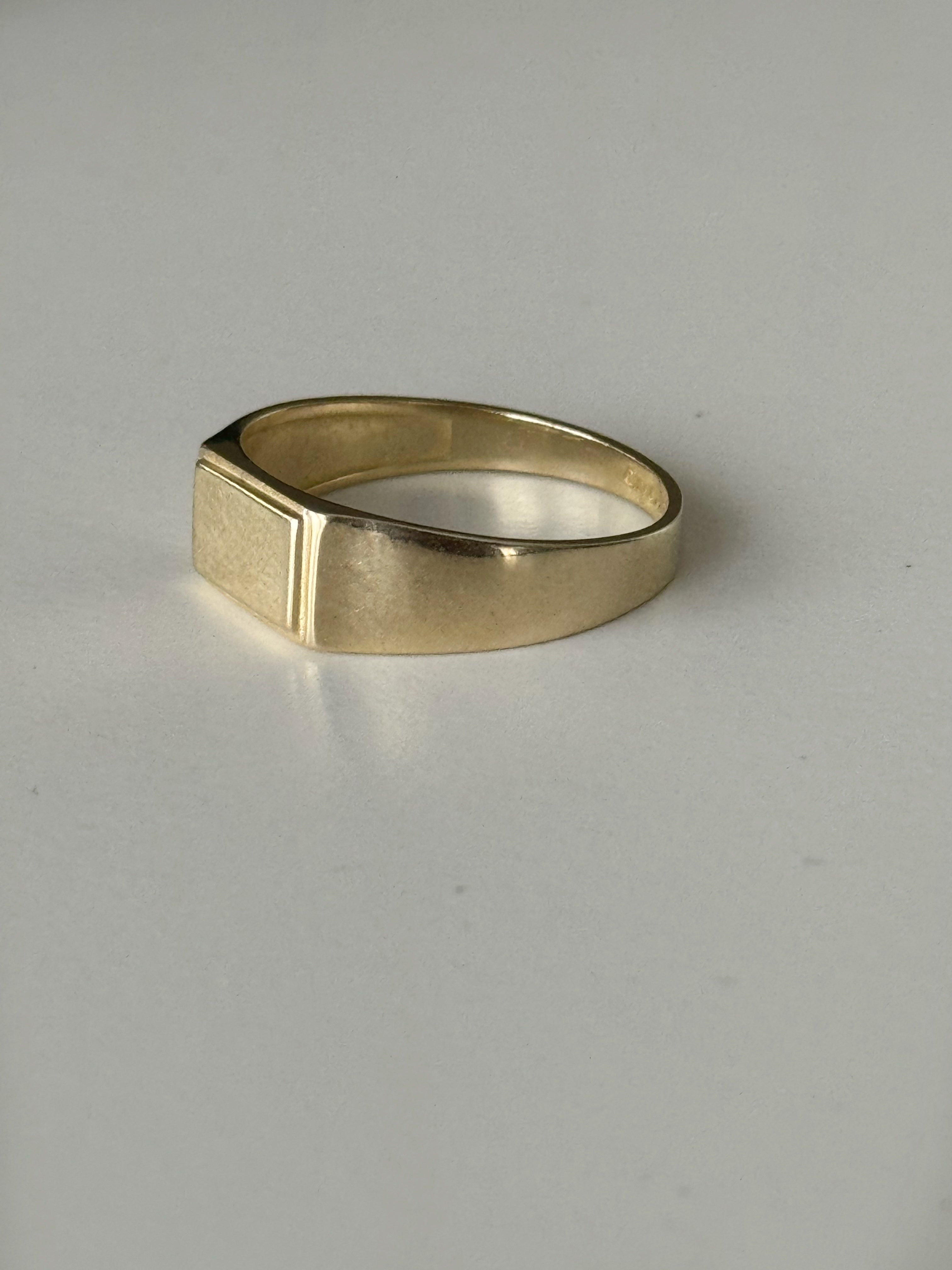 Anillo oro caballero