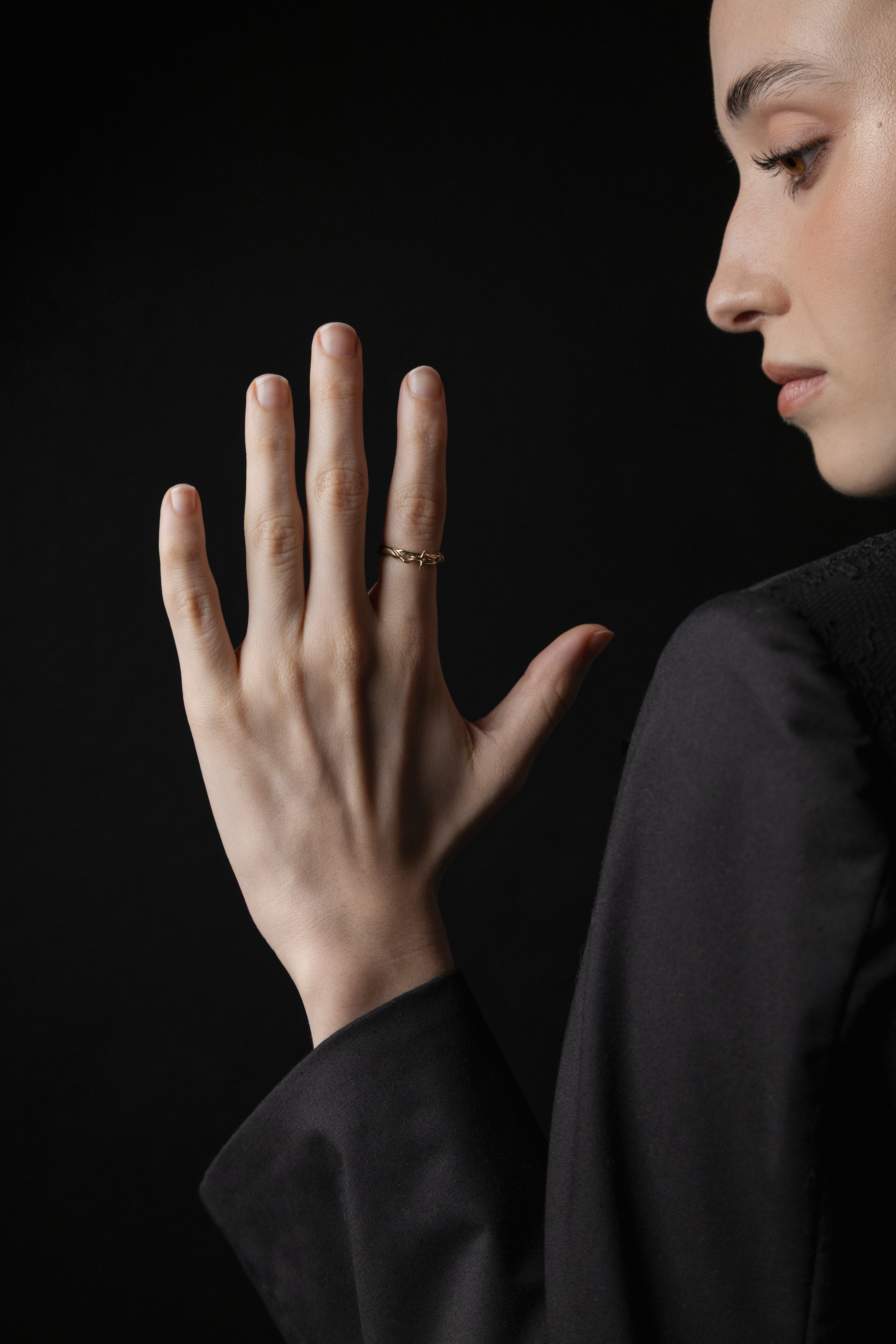 Anillo Inhumación — Oro amarillo