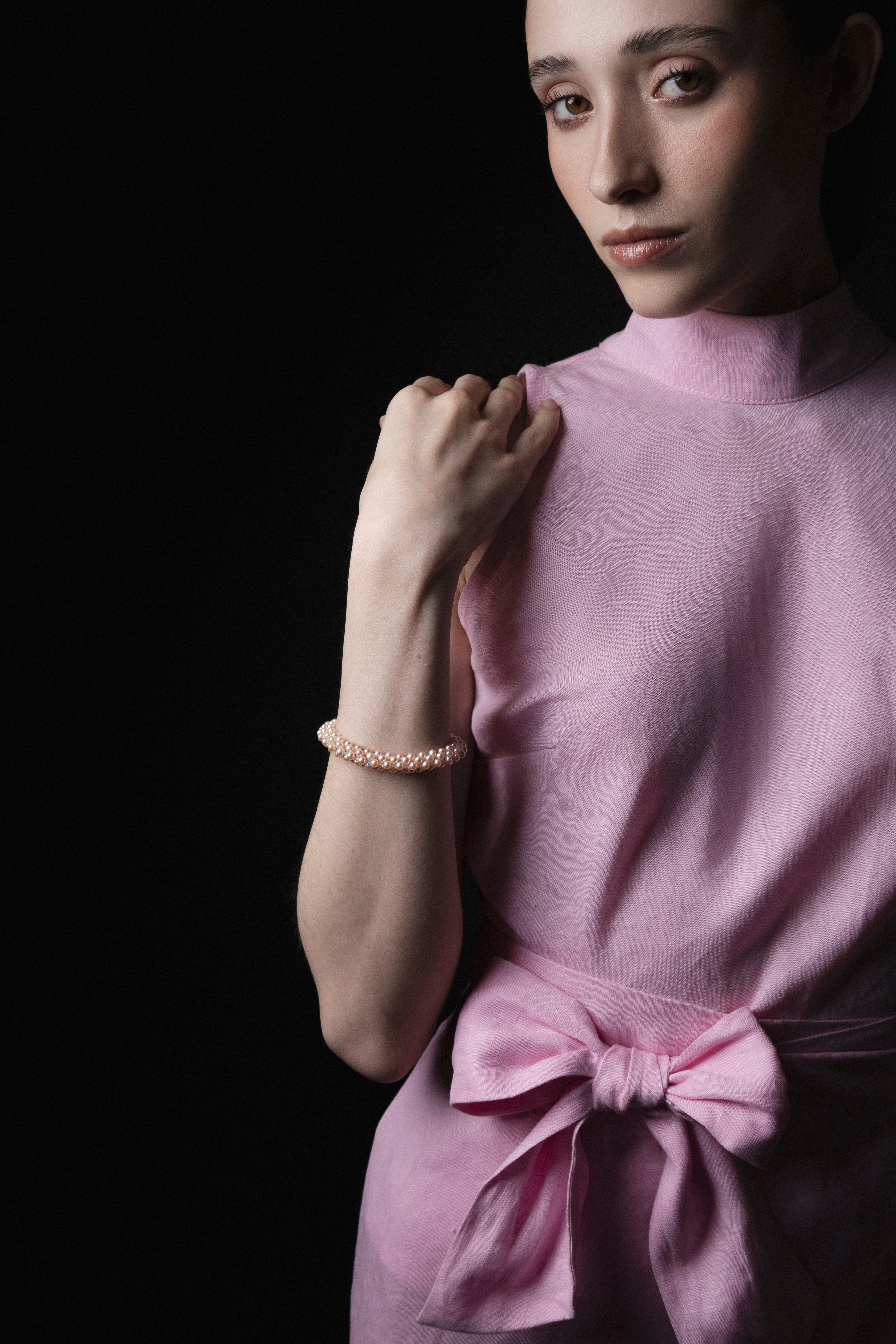 Collar y pulso perlas akoya
