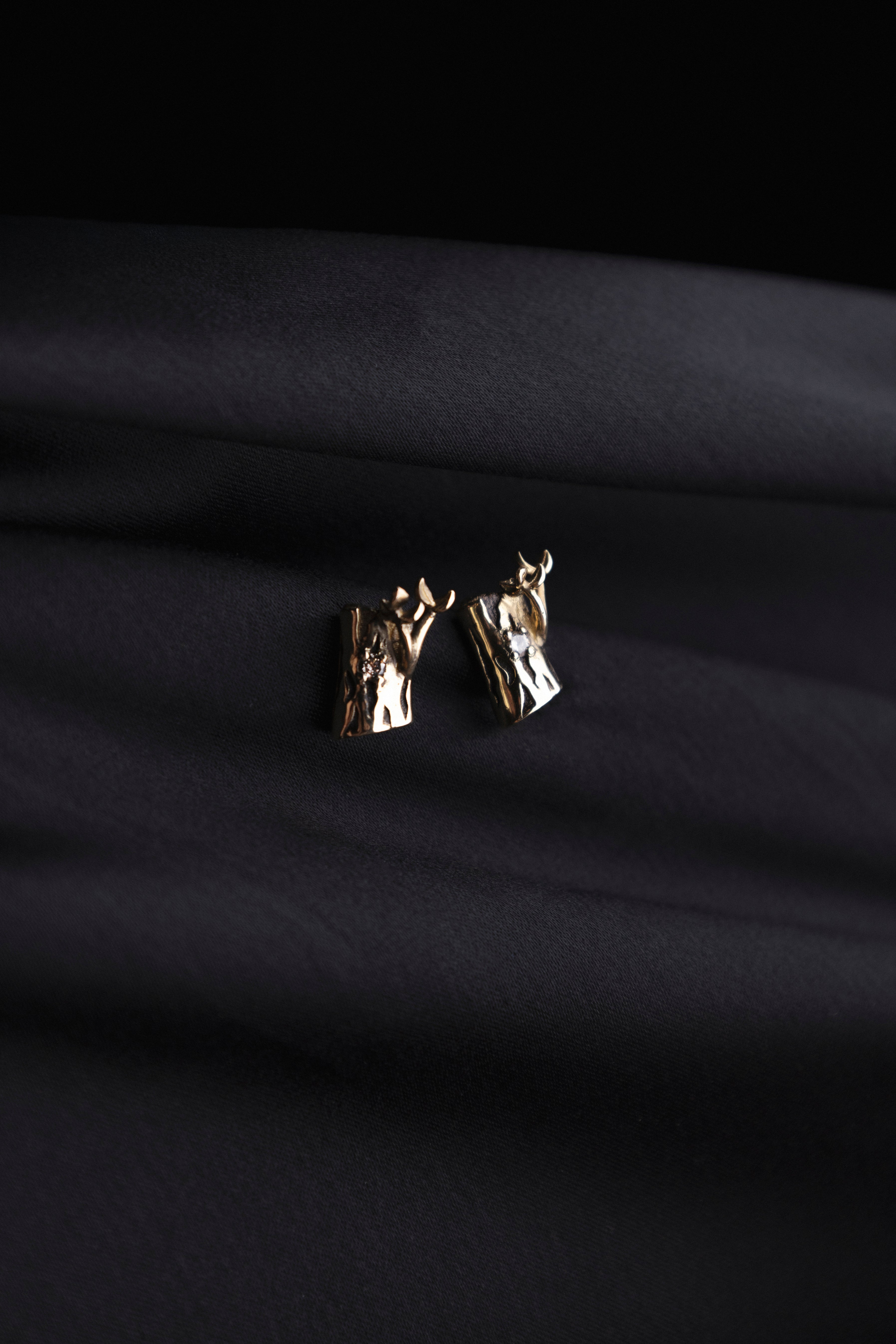Aretes Memorias — Oro amarillo
