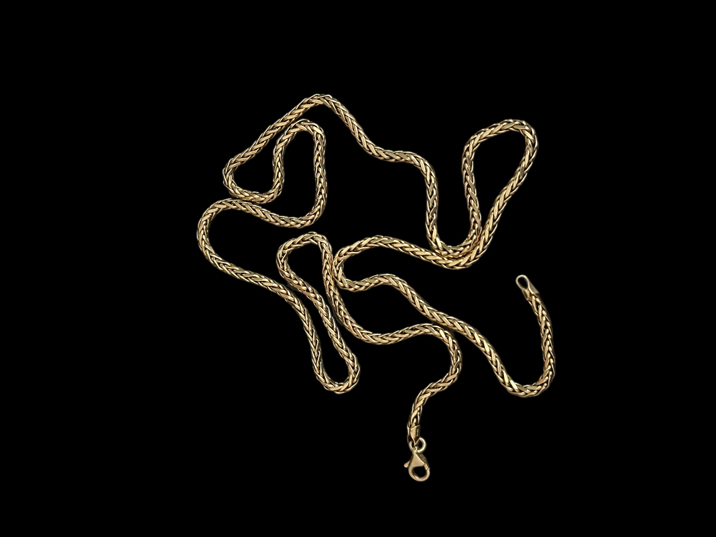 Cadena de oro espigas