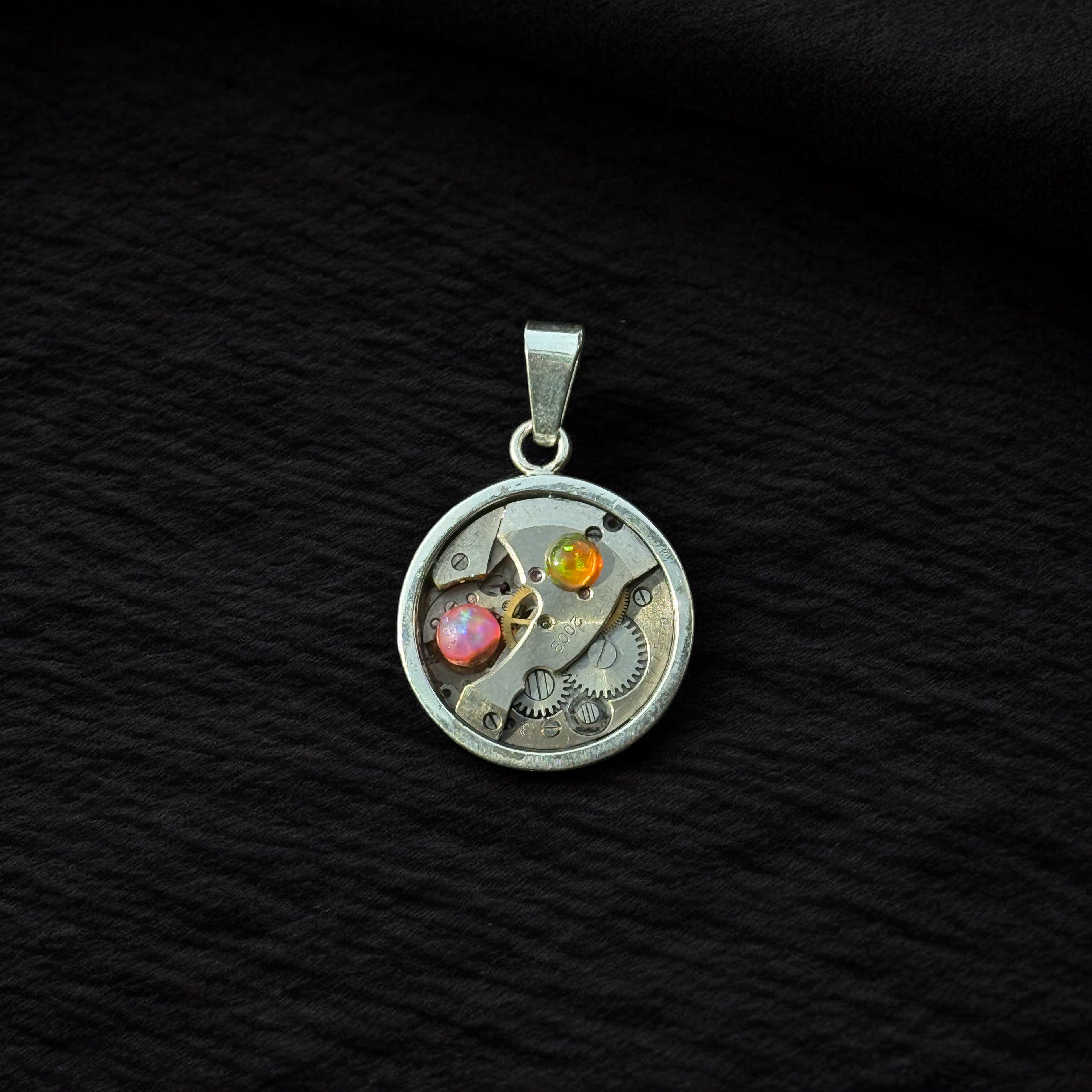 Dije reloj 2 Opalos de magdalena