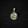 Dije reloj con 3 Opalos