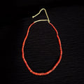 Collar Ópalos de fuego facetados