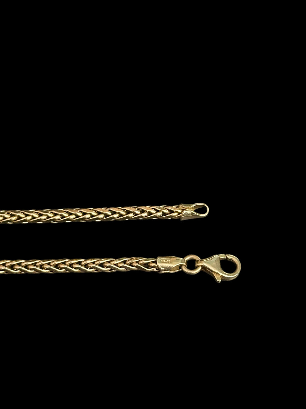 Cadena de oro espigas