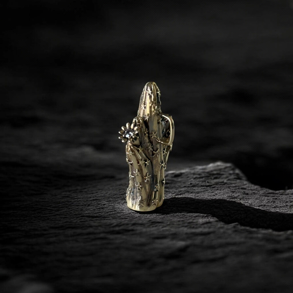 Dije Último latido — Oro amarillo