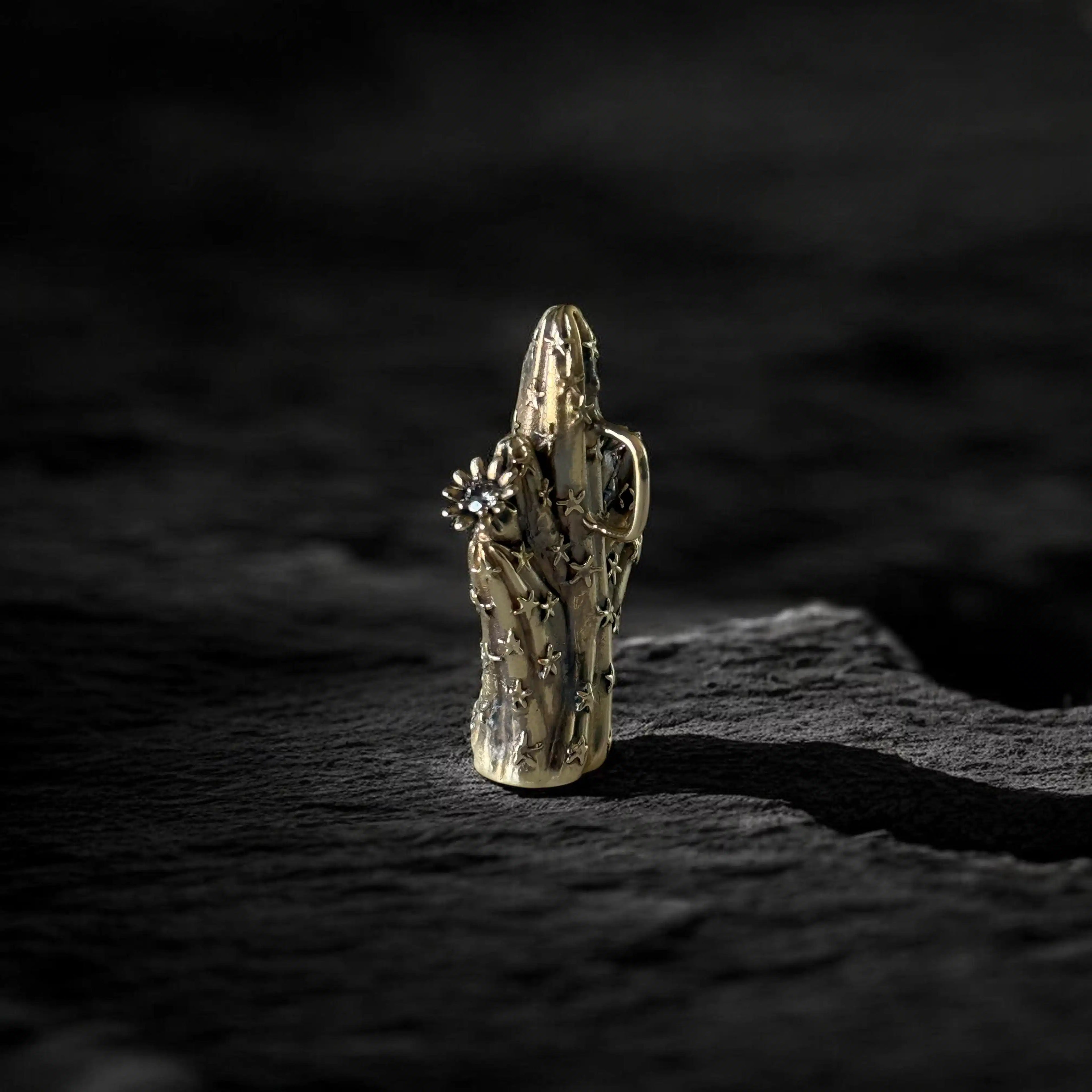 Dije Último latido — Oro amarillo