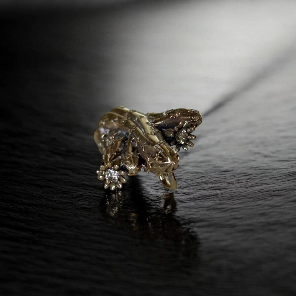 Dije Último latido — Oro amarillo