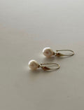 Aretes de perla en oro .1