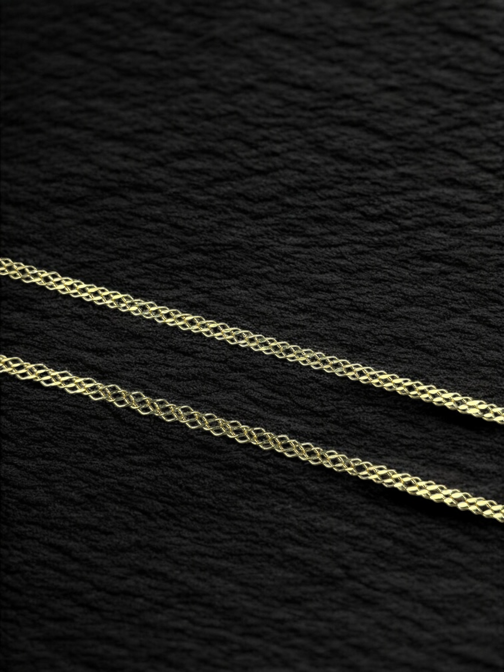 Cadena oro tejida