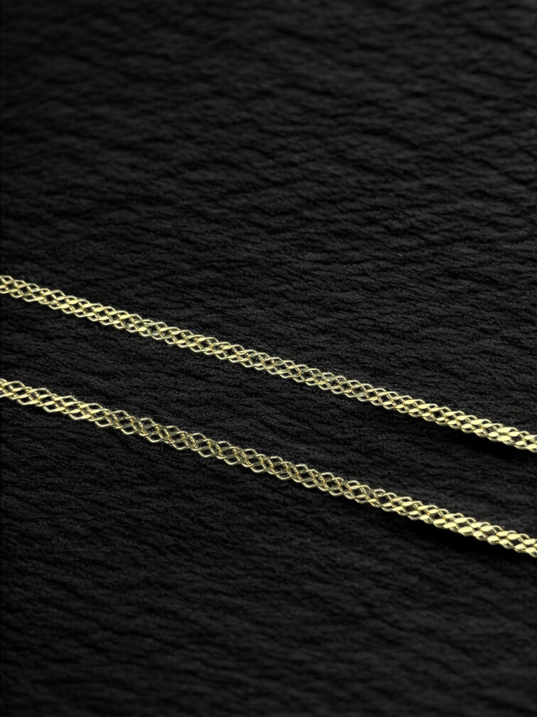Cadena oro tejida