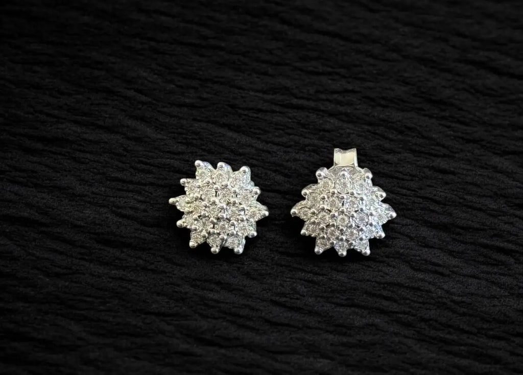 Aretes con Diamantes