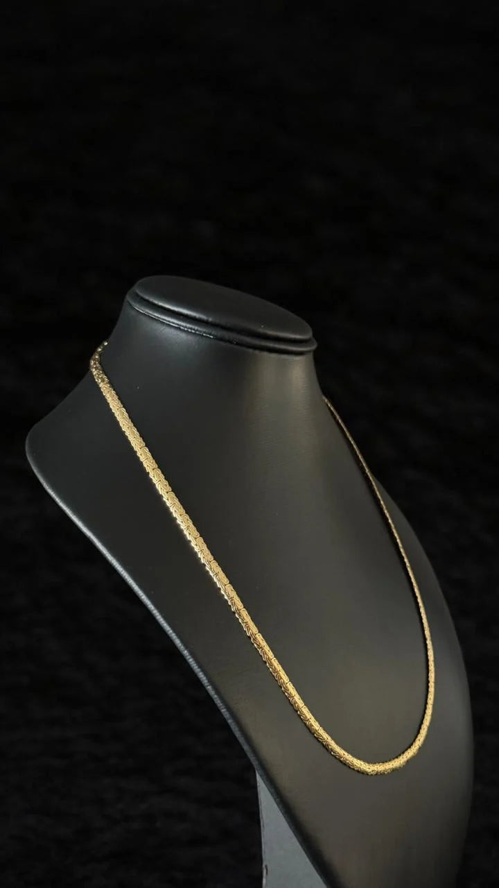 Cadena Bizantina Planchada